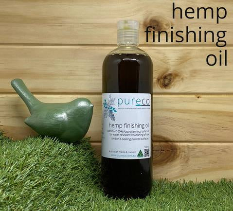 Hemp finishing oil